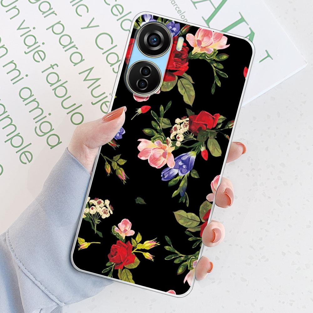 For ZTE Axon 40 Lite Case Back Cover For ZTE Axon 50 Lite Clear Soft Silicone Protect Phone Case Funda or ZTE Nubia Neo 5G Coque