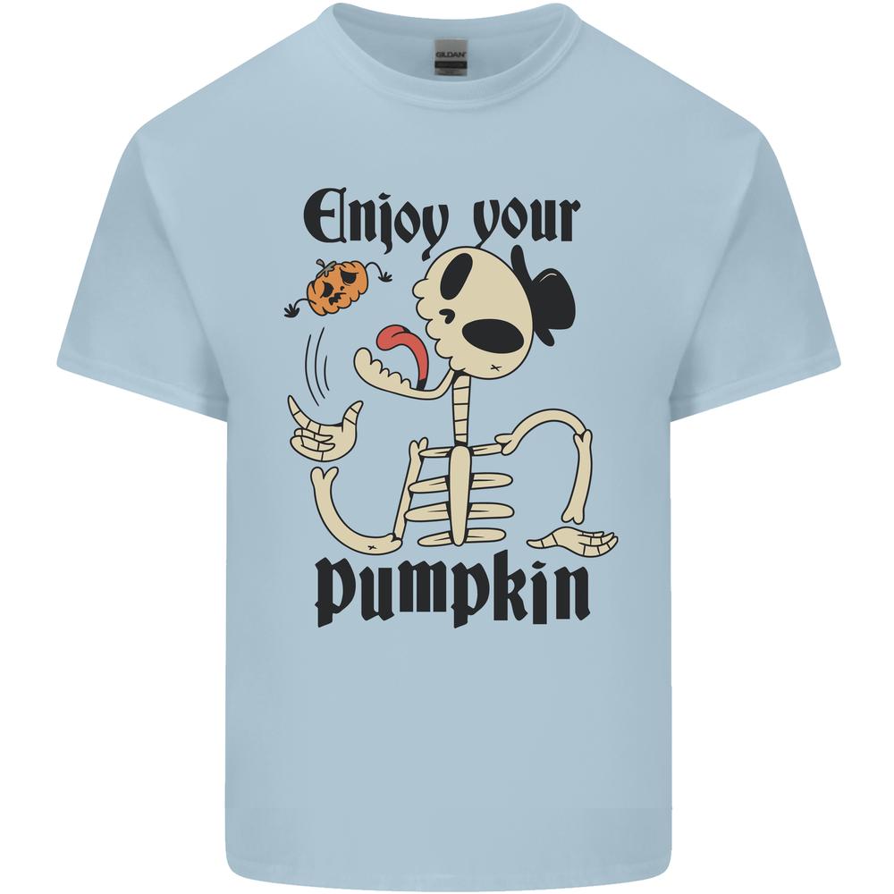 Enjoy Your Pumpkin Funny Halloween Skull Kids T-shirt Childrens XXXXL