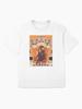 Janis Joplin Fresh Orange Clouds Oversized T-Shirt