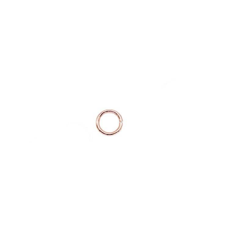 14k Gold-Filled Circle Jump Ring Necklace & Bracelet DIY Jewelry Clasp Accessories