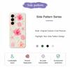For Samsung Galaxy A17 5G Case Peach Blossoms Shells Pattern Printing Straight Edge TPU Phone Back Cover