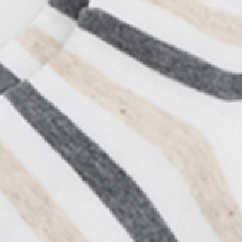 Șosete Sneaker DaiSo pentru Femei, cu Dungi în Două Tonuri