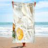 Starfish Shell Beach Towel Delicate Microfiber Kids Adults Bath Towel Outdoor Seaside Soft Blanket Living Room Home Decor Swim