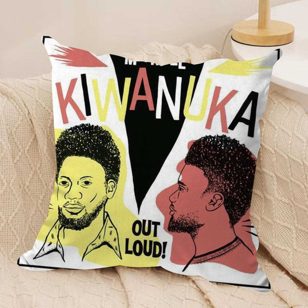 

MMichael KKiwanuka Cushion Cover Soft Plush Fabric DoubleSided Printed Sofa Cushion Cover for All Seasons Home Decor Gift 40x40cm16x16in