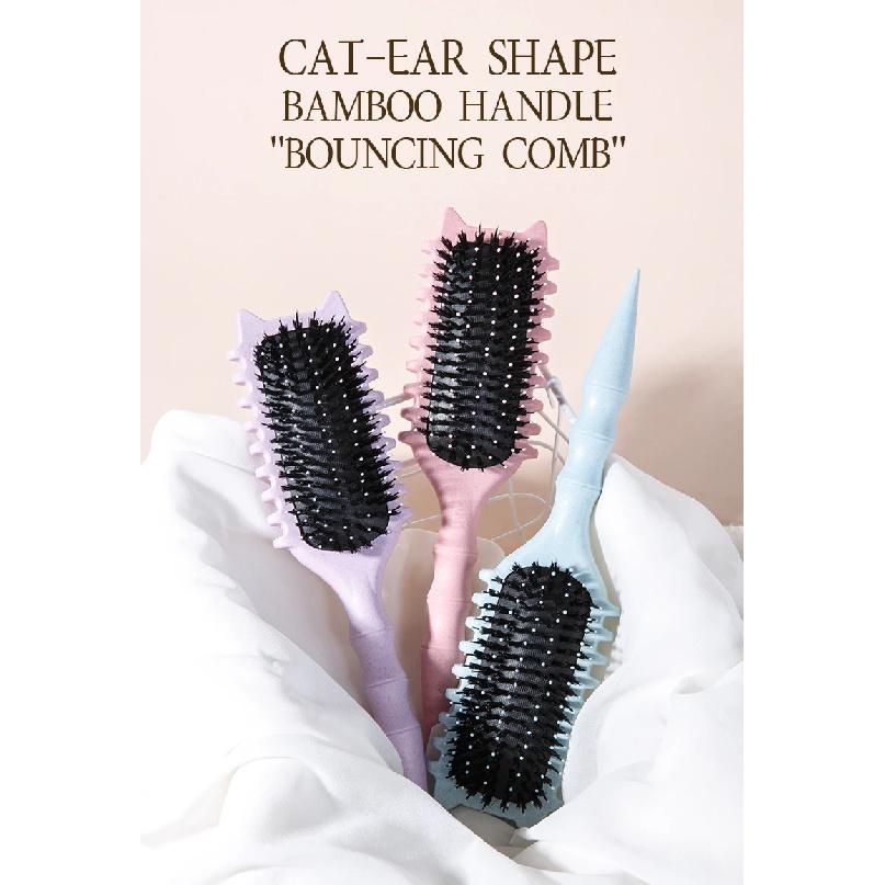 WANMEI Salon Styling Curly Hair Styling Brush Curl Hair Brush for Combing and Shaping  Curls Reduce Pulling Tools