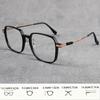 2 Pairs of Stylish Large Frame Reading Glasses for Both Men and Women with An Angle Of+1.00 To+4.00 Degrees Lightweight