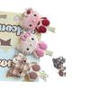 Large Plaid Cartoon Cat Hair Clip - Versatile Japanese Style Bangs Accessory 