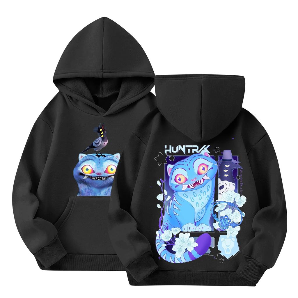 Women's Hooded Gradient Printed Long Sleeved Sweatshirt Loose Women's Sweatshirt Sweatshirt