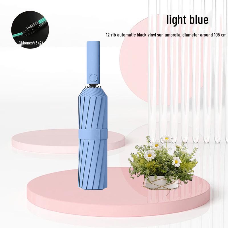 Custom Logo Umbrellas: Small Batch Promotional, Personalized Gift, Auto Folding Sun Protection