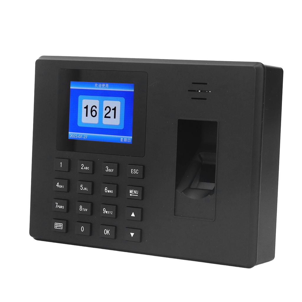 Fingerprint Time Attendance Machine Password Employee Checking in Recorder for Office Factories