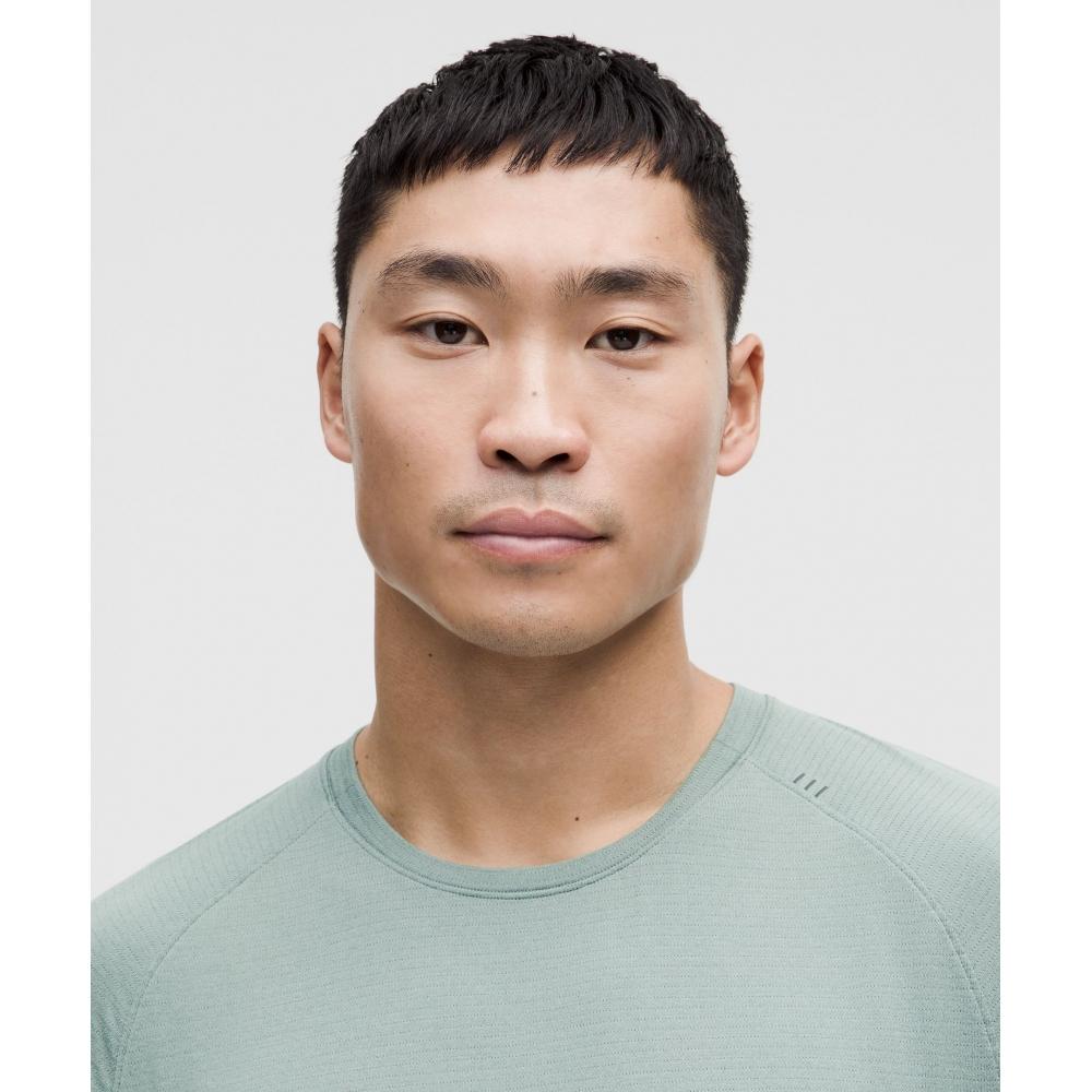 Lululemon License To Train Short Sleeve Shirt Crater Blue