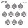 20Pcs Versatile Alloy Jewelry Making Charms 19x23mm Size Tree Design DIY Craft Pendant Antique Silver Love Tree Pendant Girls