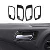 For Chrysler 300 (2011-2014) Car Center Console Gear Shift Panel Steering Wheel Cover Carbon Fiber Interior Sticker Accessories