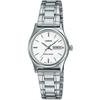 Standard Stainless Steel White Dial Day Date Watch LTP-V006D-7B2 Women's