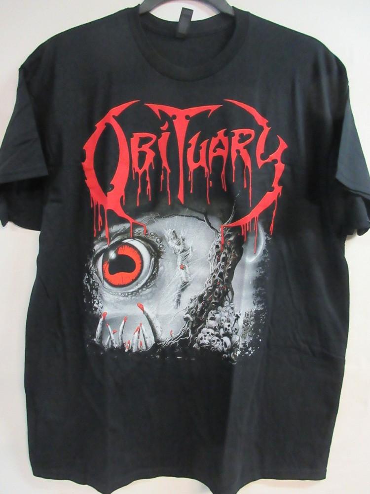 OBITUARY OFFICIAL MERCH CAUSE OF DEATH BAND CONCERT MUSIC  2XL / XXL Unisex T-Shirt XXXXL