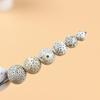 Hainan Star Moon Bodhi Seed Smooth White Beads for Buddhist Bracelets