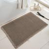 Bathroom Absorbent Carpet Waffle Non-Slip Bath Mat Soft Doormat Toilet Absorbent Beside Bathtub Wash Basin Machine-Washable Rug