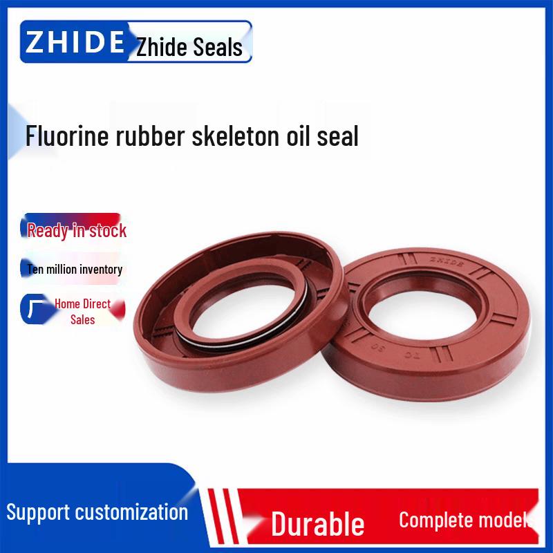 ZHIDE TC Type FKM Fluororubber Skeleton Oil Seal