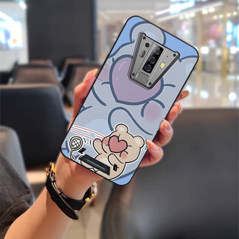Back Cover Graffiti Phone Case For Blackview BV6900 Soft Case Anti-dust Silicone Full Wrap Shockproof Anti-knock Cute