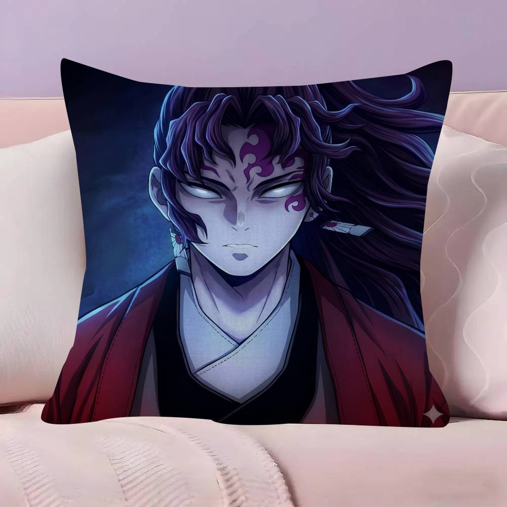 

Decorative Room Aesthetics Pillow Case Home Decor Bedroom Sofa Bed Couch Pillow Cover 45x45 Cute Kkokushibo anime Oofficial 30x30cm