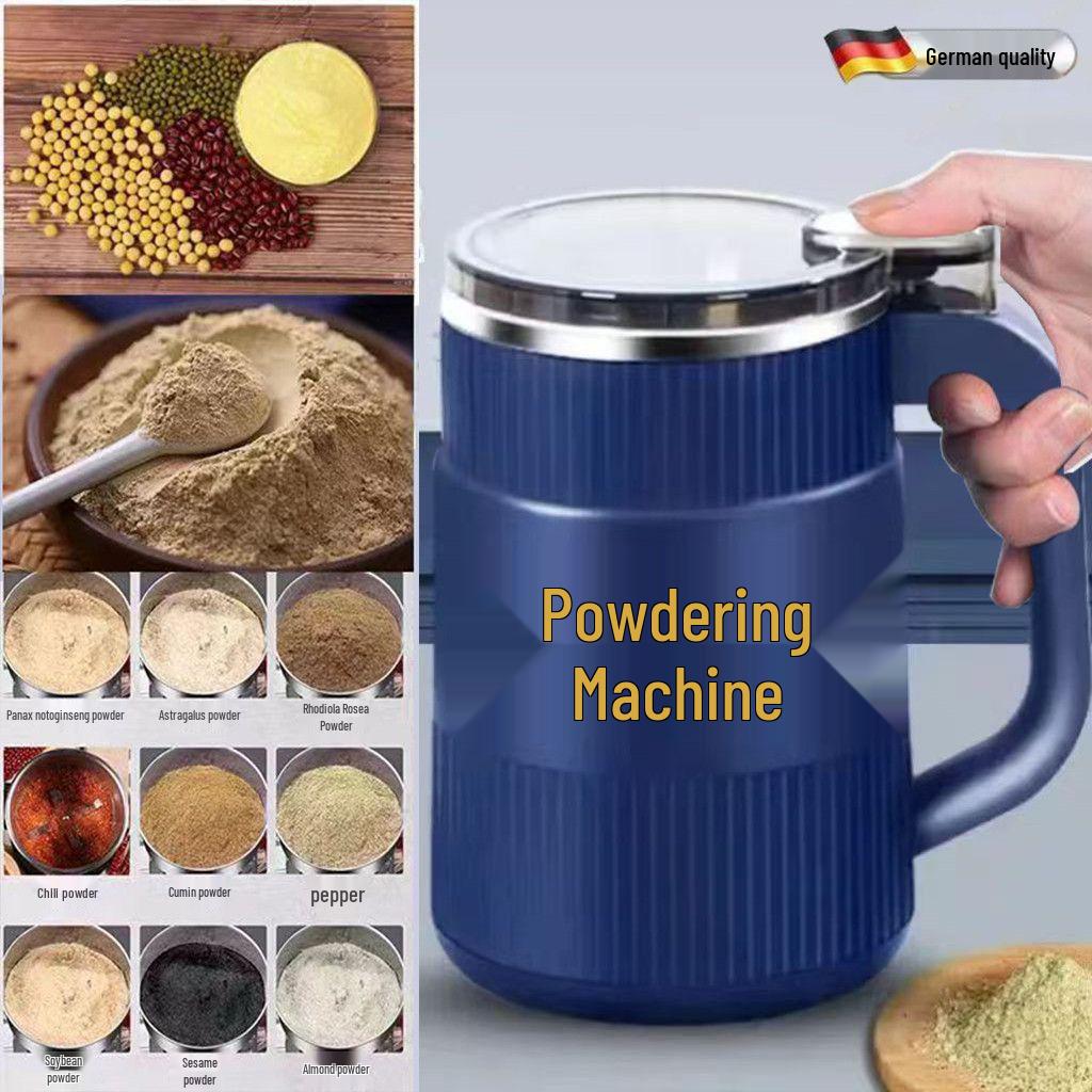 

Sichuan Peppercorn & Sesame Ultra-Fine Grinder: Small Wall-Breaking Machine for Spices, Chili Powder, and Dried Fruit
