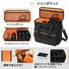 Trunab Microphone Case for 6 Microphones, Microphone Bag, Microphone Storage Case, Microphone Storage Bag