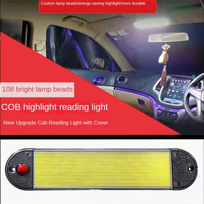 Neues 12-24V COB-Licht 16W Superhelle Kaltweiße LED-Lampe für Boot LKW Offroad-Auto Innenlicht Leselampe 12V 24V Fahrzeuge