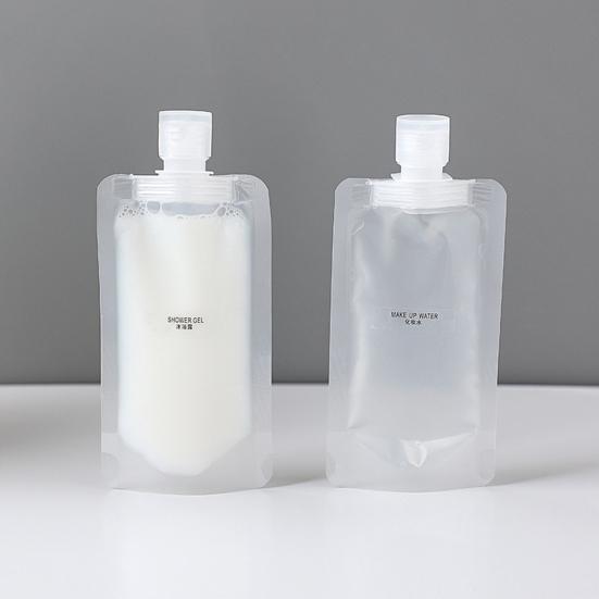 12Pcs Travel Toiletry Packing Bags Portable Makeup Pouches Leak-Proof Refillable Clear Lotion Liquid Containers