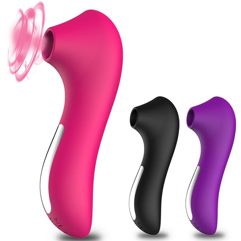 Clitoris Sucker Vibrator Sex Toys for Adult Women Oral Nipple Clitoris Suction Tongue Stimulator Blowjob Masturbator Erotic GZW