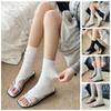 Mode Katoen Ballet Stijl Sokken Open Teen Ballet Stijl Dunne Sokken Dunne Stampen Open Teen Sokken Lente