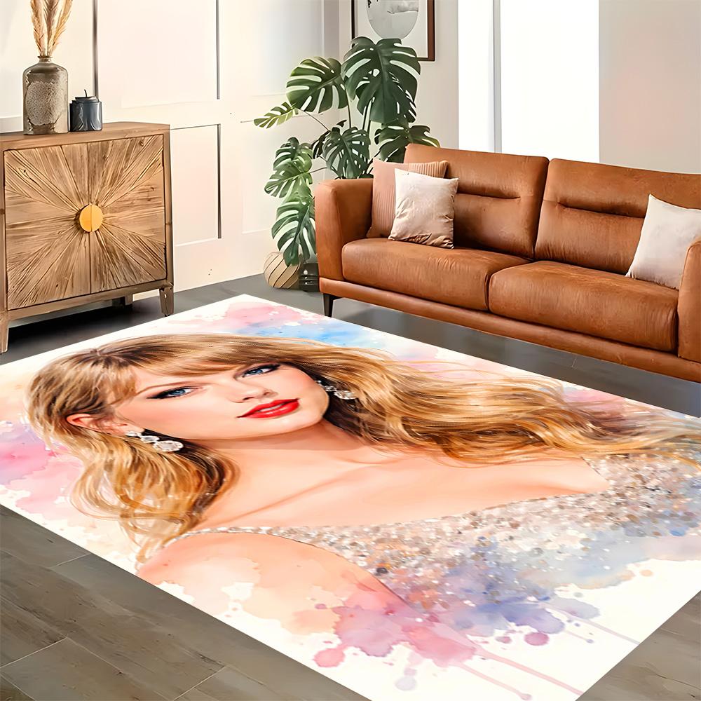 Tappeto Taylor Swift Era per Soggiorno, Camera da Letto, Studio, Corridoio, Perfetto per Decorazione Casa o Regali di Festa