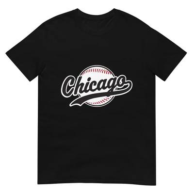 Chicago Koszulka Vintage Baseballowa Powrót do Przeszłości Retro Design