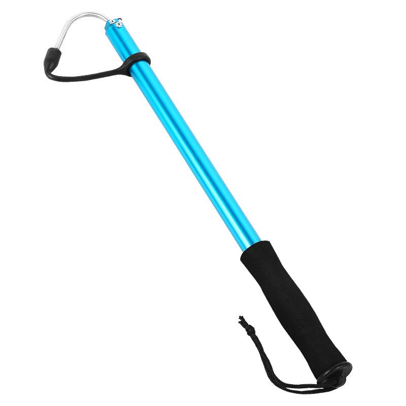 Retractable Fishing Gaffs: Rubber Handle, Aluminum Alloy Grabber, Wooden Options