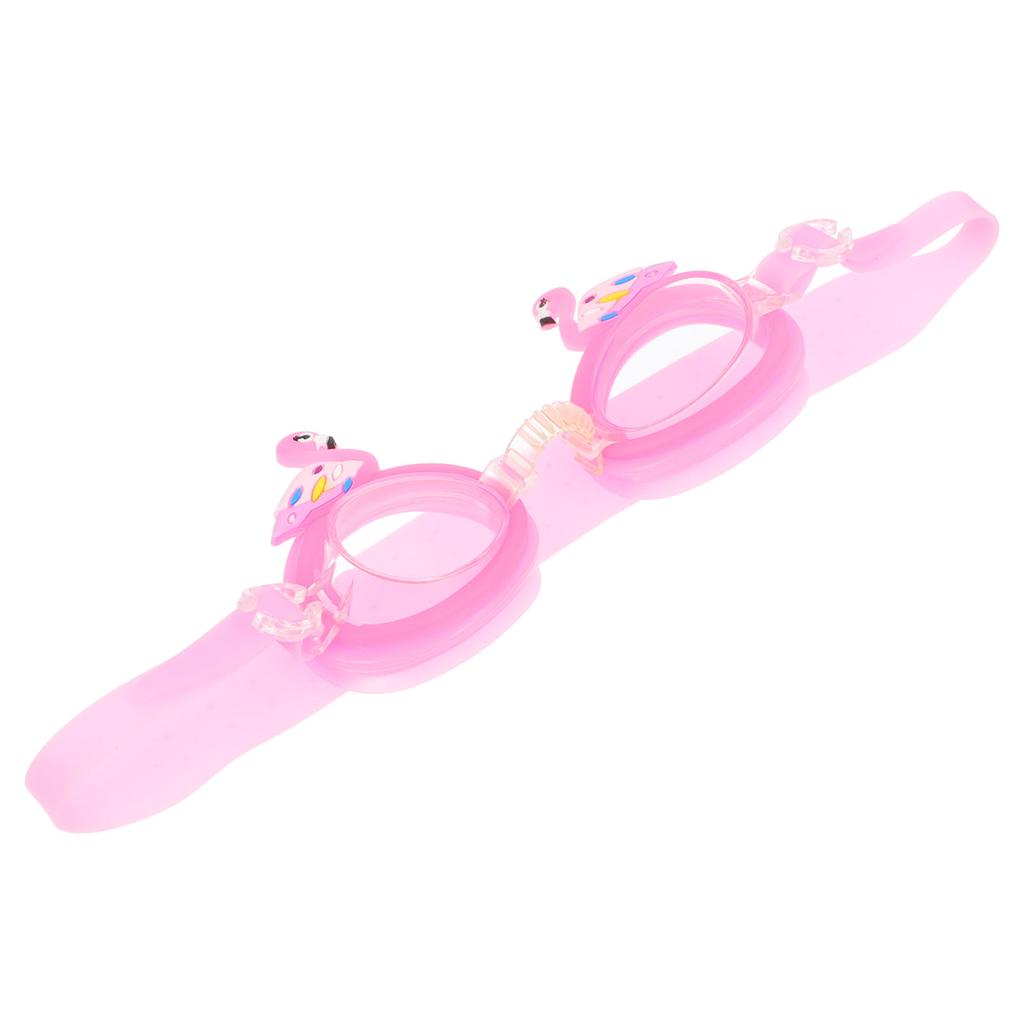 Women Swim Goggles Cartoon Children's Swimming Eye Glasses Silicone Nose Plugs for Kids