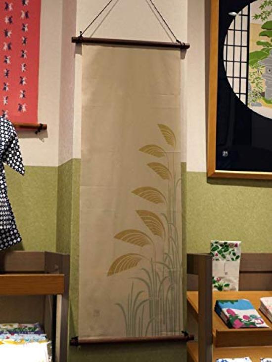 Dyeing Anbo Hand Towel Authentic Dyed Cotton Tokuoka Made In Japan 35cm X 100cm "Susuki" 100%