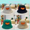 Lovely Frog Eyes Light Up Fisherman Hat Girls Spring Summer Trendy Student Sun Protection Sun Hat Cute