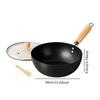 Iron Stir Fry Pan Induction Cooker Kitchen Cookware Household No Coating Nonstick