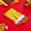 100 Pcs, 20*20 Cm/7.87*7.87 Inches, Gold Aluminum Foil, Candy Wrapping Paper, Square, Candy Lollipop Paper, for DIY Candy and Chocolate Wrapping
