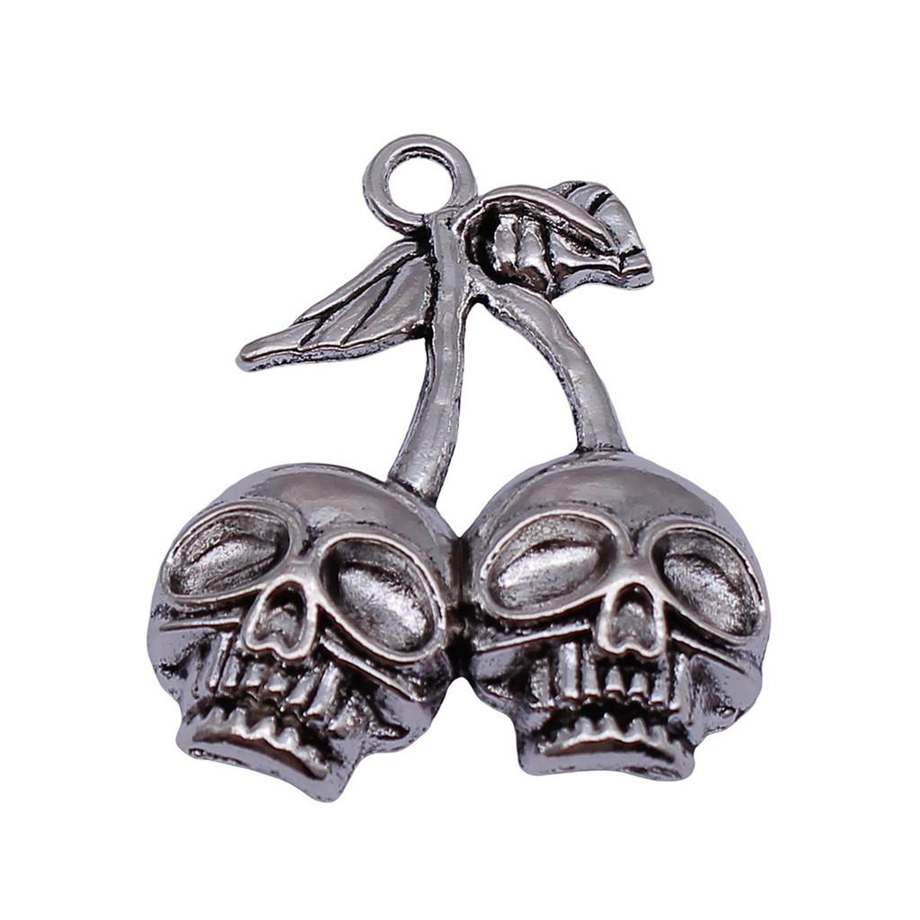 Halloween Pranks Charms Multi Color Alloy Pendants For Halloween Gothic Jewelry Accessories