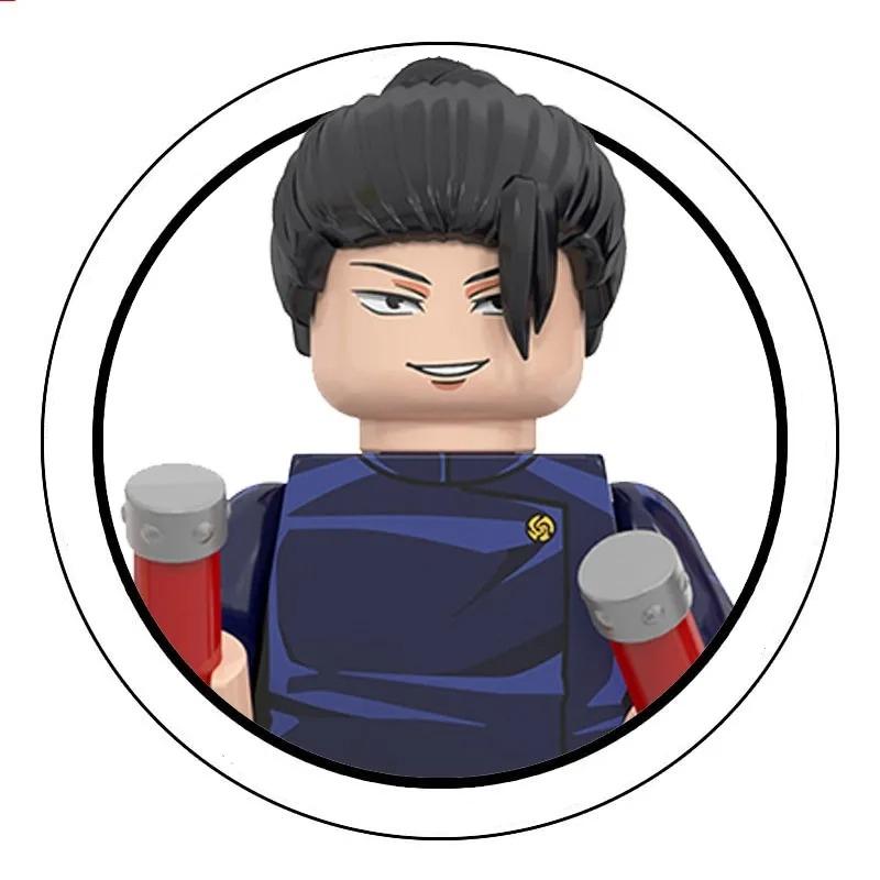 WM6202 WM6201 WM6200 WM6140 WM6139 Jujutsu Kaisen Byggeklosser Mini Actionfigur Itadori Yuji Gojo Satoru Ryomen Gaver Leker