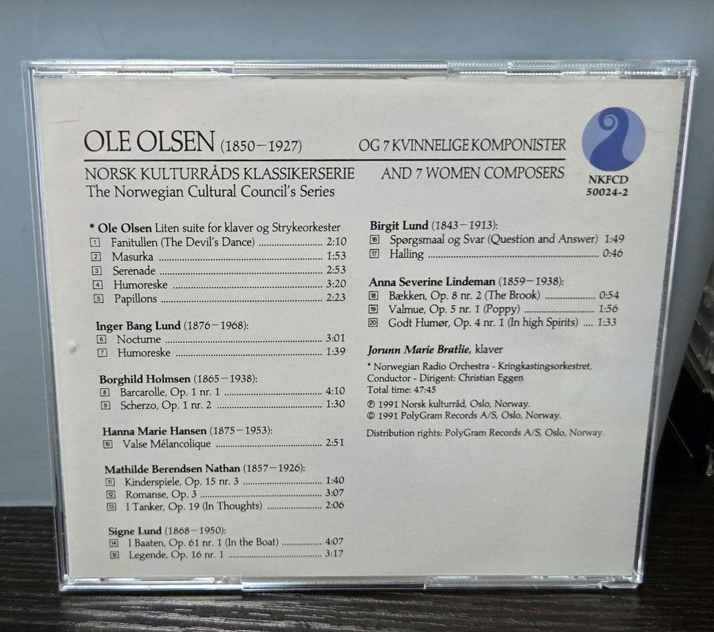 [USED] Ole Olsen/Works for Piano and String Orchestra