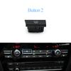 Dashboard AC Button Air Conditioning Venlitation Temperature Control Cap Repair Kit For BMW X3 F25 2014-2017 X4 F26 2013-2018