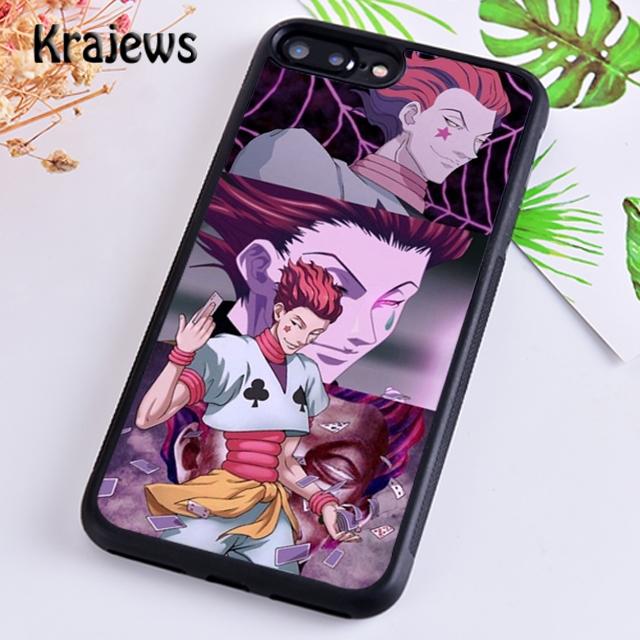 Krajews Anime Hunter X Hunter Hisoka Handyhülle Cover Für iPhone 14 5 6s 7 8 plus X XR XS 11 12 13 pro max Samsung S21 S22 ultra
