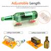Adjustable DIY Glass Bottle Cutter Sizes Metal Glassbottle Cut Machine Wine Bottles Crafting Decorations Cutting Tool