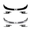 Para BMW F10 F11 M5 2011 2012 2013 2014 2015 2016 2017 Alerón de Labio de Parachoques Delantero de Automóvil Hoja Ala Trasera Spoiler de Mentón Delantero Kit de Carrocería