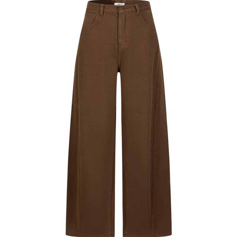 

JZ ANNAKO Женские джинсы из денима с изогнутыми штанинами на подкладке из 100% хлопка M