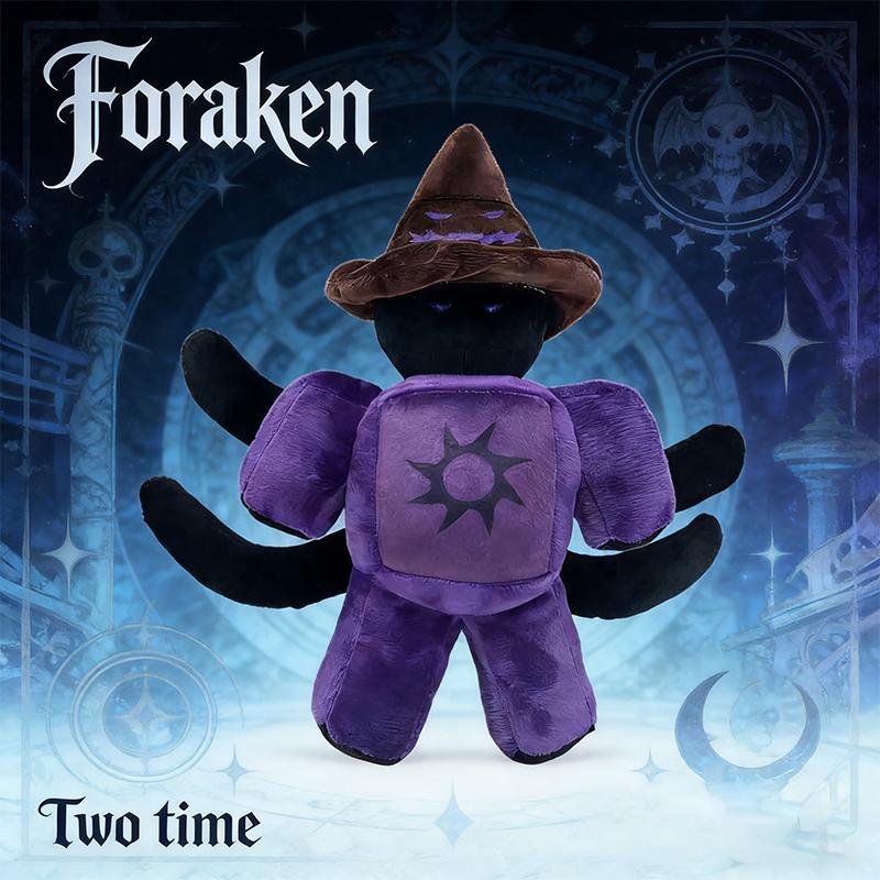 30CM Hot Cartoon Game Anime Forsaken Azuretime Plush Toys Cute Movie Figure Peripheral Collectible Game Enthusiast Fan Kid Gifts