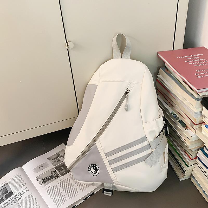 

Школьная сумка, многоцелевая парная велосипедная сумка, корейская версия, множество контрастных цветов, для поездок на работу, большой вместимости, трендовый спортивный велоспорт