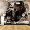 Retro Nostalgic Wallpaper Classic Car Mural Study Living Room Bedroom Backdrop 3d Wall Murals Home Decor