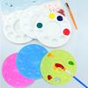 High-Quality Large 16.5cm Round 10-Hole PP Painting Palette